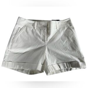 Apt 9 Torie Mid-rise Women's White Shorts. NWT size 4